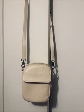 Cream Crossbody Bag